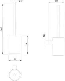 Raiber Ершик для унитаза Graceful RP-80010 – фотография-2